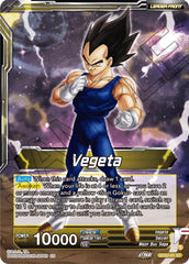 Vegeta // SS Vegeta, Fighting Instincts (Starter Deck Exclusive) (SD22-01) [Power Absorbed] | Fandemonia Ltd