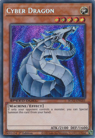 Cyber Dragon [SGX1-ENG01] Secret Rare | Fandemonia Ltd