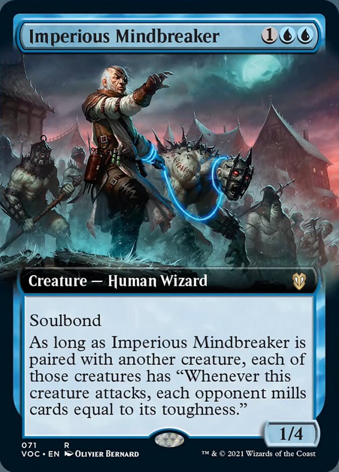 Imperious Mindbreaker (Extended) [Innistrad: Crimson Vow Commander] | Fandemonia Ltd