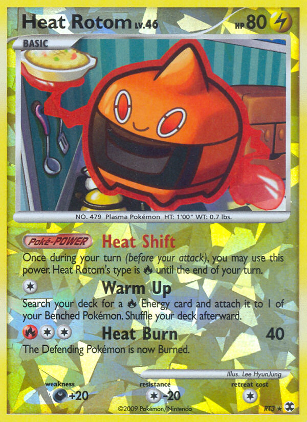 Heat Rotom (RT3) [Platinum: Rising Rivals] | Fandemonia Ltd