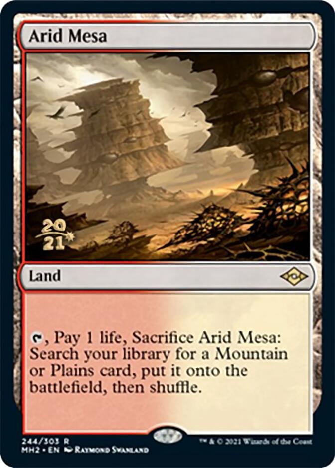 Arid Mesa [Modern Horizons 2 Prerelease Promos] | Fandemonia Ltd