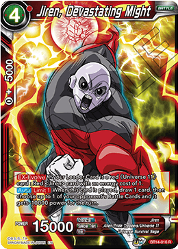 Jiren, Devastating Might (BT14-016) [Cross Spirits] | Fandemonia Ltd