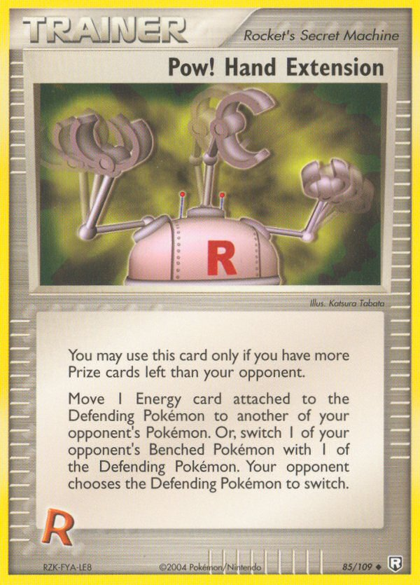 Pow! Hand Extension (85/109) [EX: Team Rocket Returns] | Fandemonia Ltd