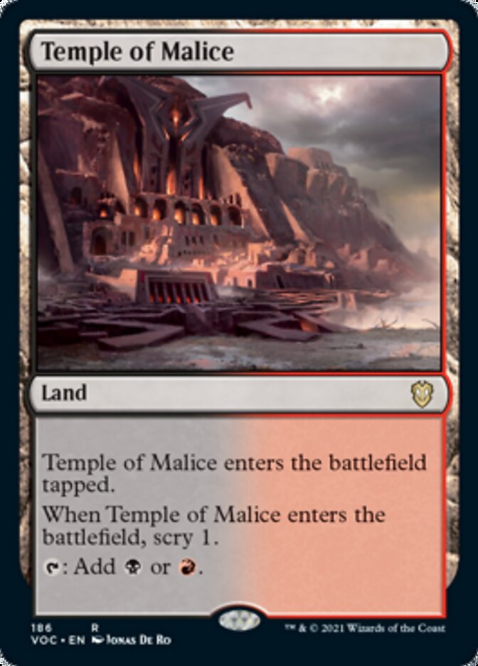 Temple of Malice [Innistrad: Crimson Vow Commander] | Fandemonia Ltd