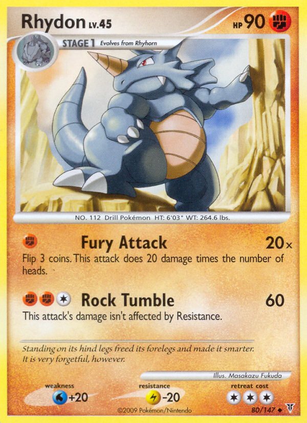 Rhydon (80/147) [Platinum: Supreme Victors] | Fandemonia Ltd