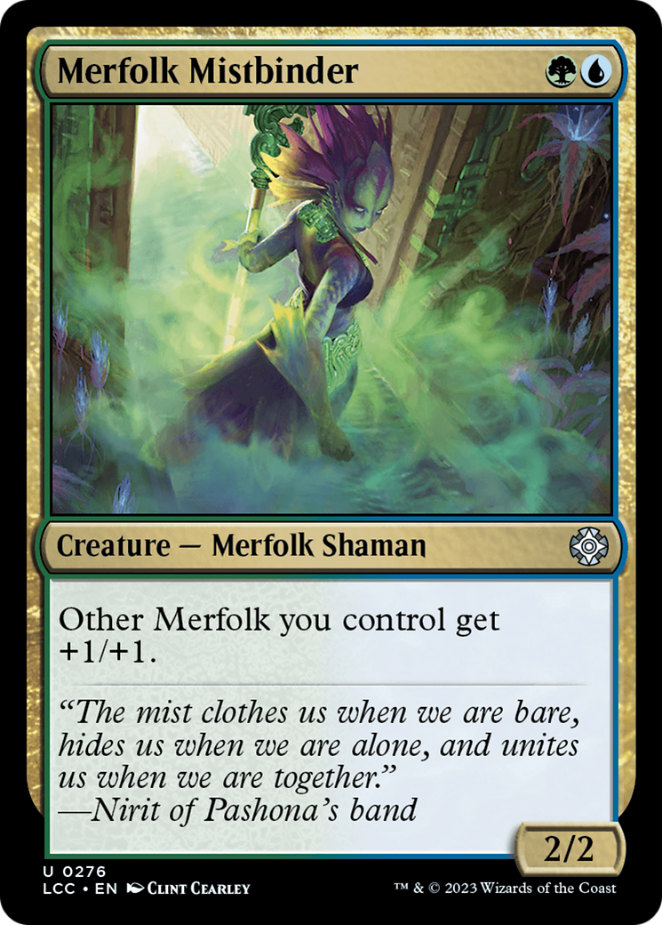 Merfolk Mistbinder [The Lost Caverns of Ixalan Commander] | Fandemonia Ltd