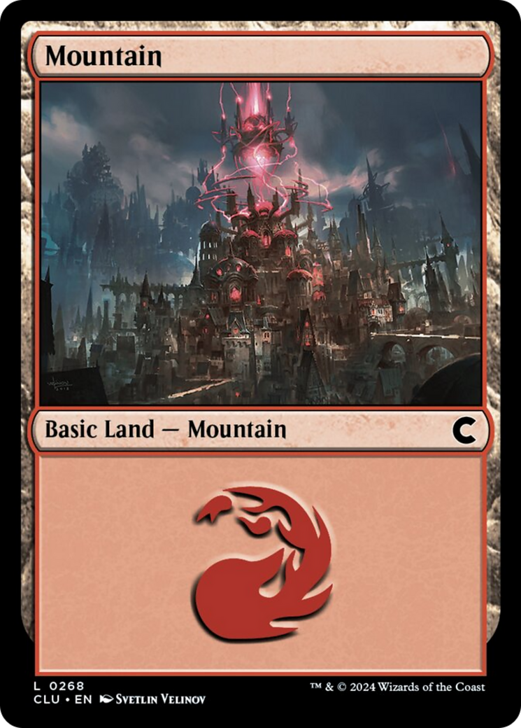 Mountain (0268) [Ravnica: Clue Edition] | Fandemonia Ltd