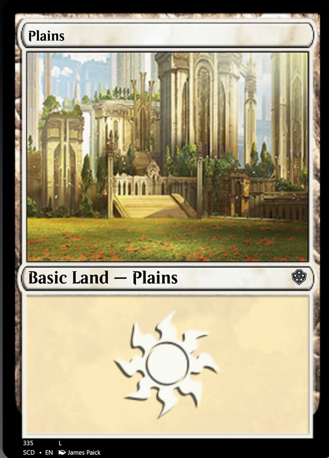 Plains (335) [Starter Commander Decks] | Fandemonia Ltd