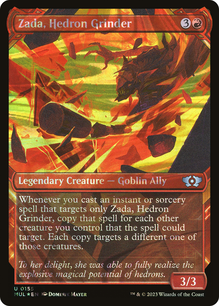 Zada, Hedron Grinder (Halo Foil) [Multiverse Legends] | Fandemonia Ltd