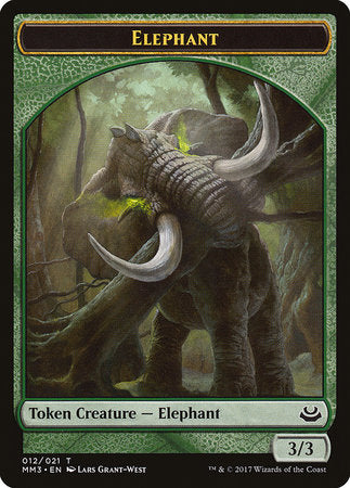 Elephant Token [Modern Masters 2017 Tokens] | Fandemonia Ltd