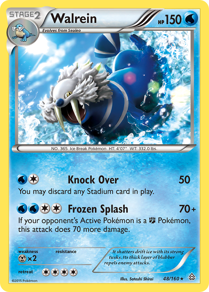 Walrein (48/160) [XY: Primal Clash] | Fandemonia Ltd