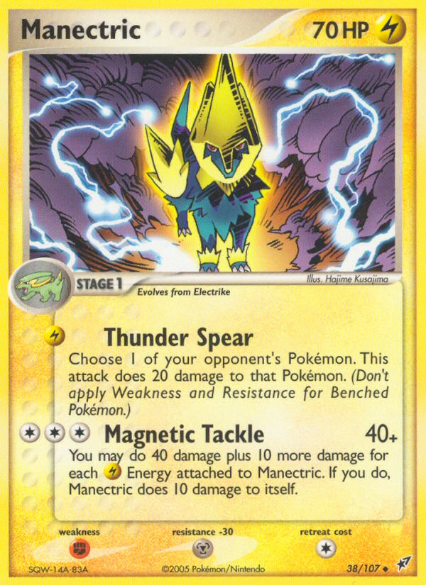 Manectric (38/107) [EX: Deoxys] | Fandemonia Ltd