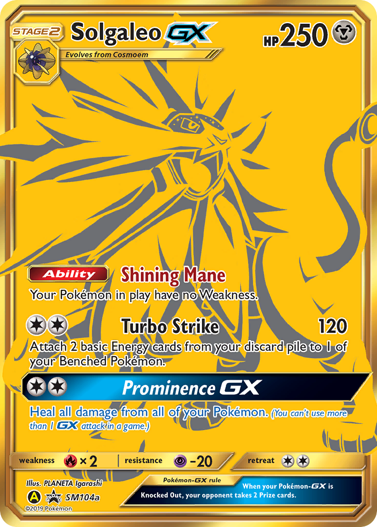 Solgaleo GX (SM104a) [Sun & Moon: Black Star Promos] | Fandemonia Ltd