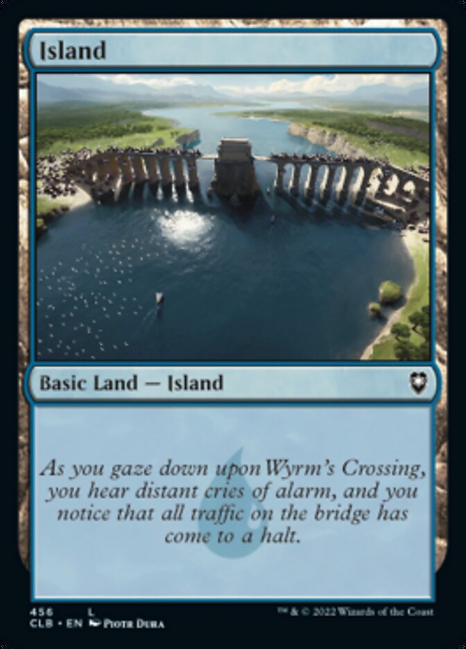 Island (456) [Commander Legends: Battle for Baldur's Gate] | Fandemonia Ltd