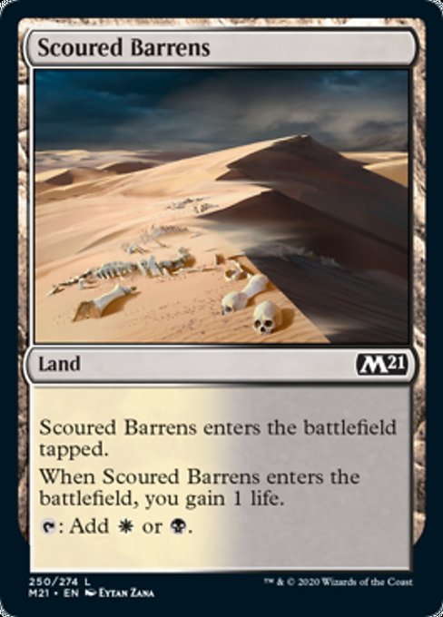 Scoured Barrens [Core Set 2021] | Fandemonia Ltd