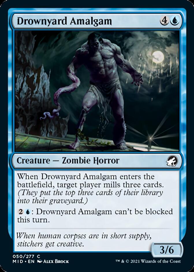 Drownyard Amalgam [Innistrad: Midnight Hunt] | Fandemonia Ltd