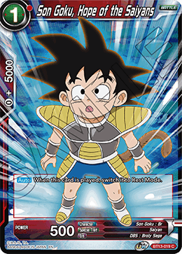 Son Goku, Hope of the Saiyans (Common) [BT13-019] | Fandemonia Ltd