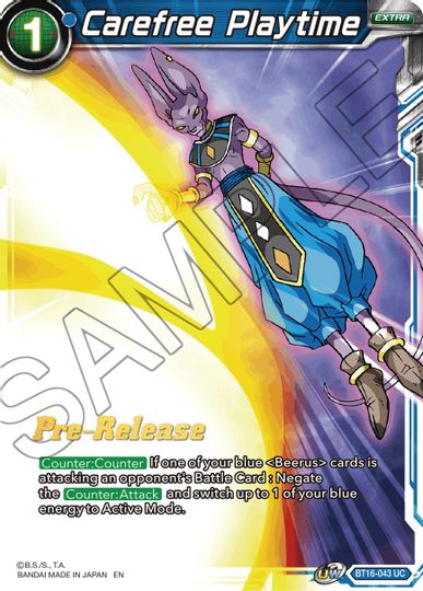 Carefree Playtime (BT16-043) [Realm of the Gods Prerelease Promos] | Fandemonia Ltd