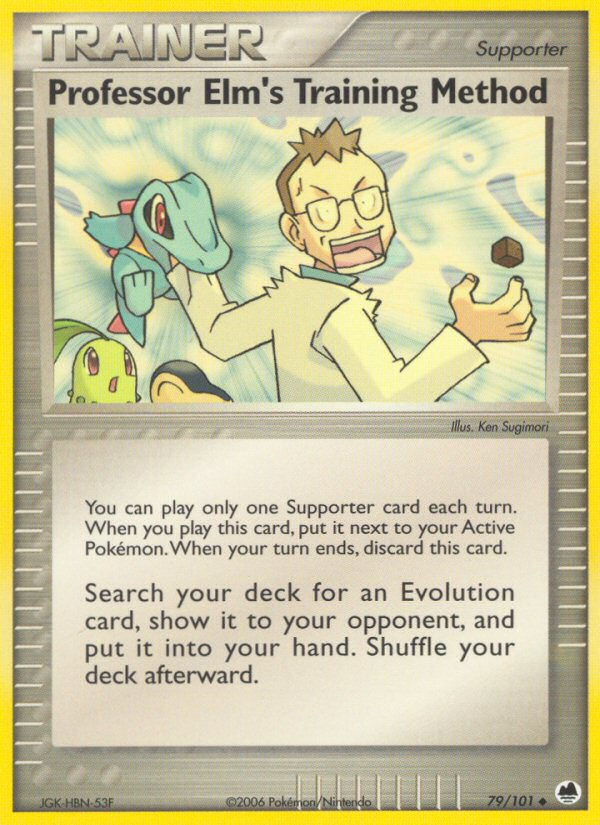 Professor Elm's Training Method (79/101) [EX: Dragon Frontiers] | Fandemonia Ltd