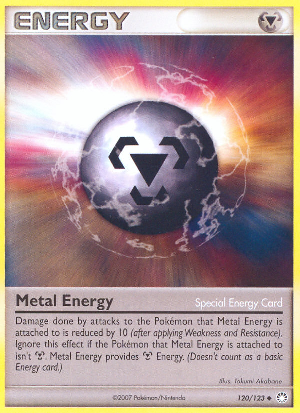 Metal Energy (120/123) [Diamond & Pearl: Mysterious Treasures] | Fandemonia Ltd