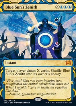 Blue Sun's Zenith (Etched Foil) [Strixhaven Mystical Archive] | Fandemonia Ltd