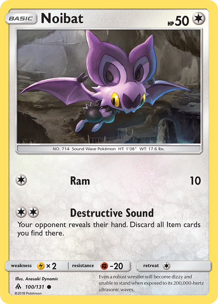 Noibat (100/131) [Sun & Moon: Forbidden Light] | Fandemonia Ltd