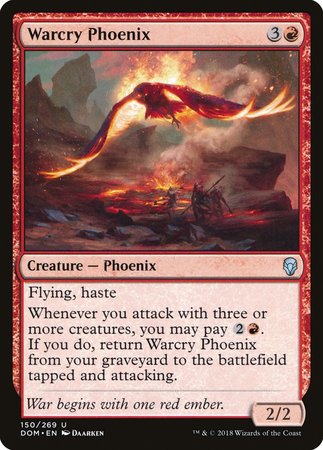 Warcry Phoenix [Dominaria] | Fandemonia Ltd