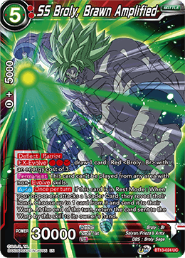 SS Broly, Brawn Amplified (Uncommon) [BT13-024] | Fandemonia Ltd