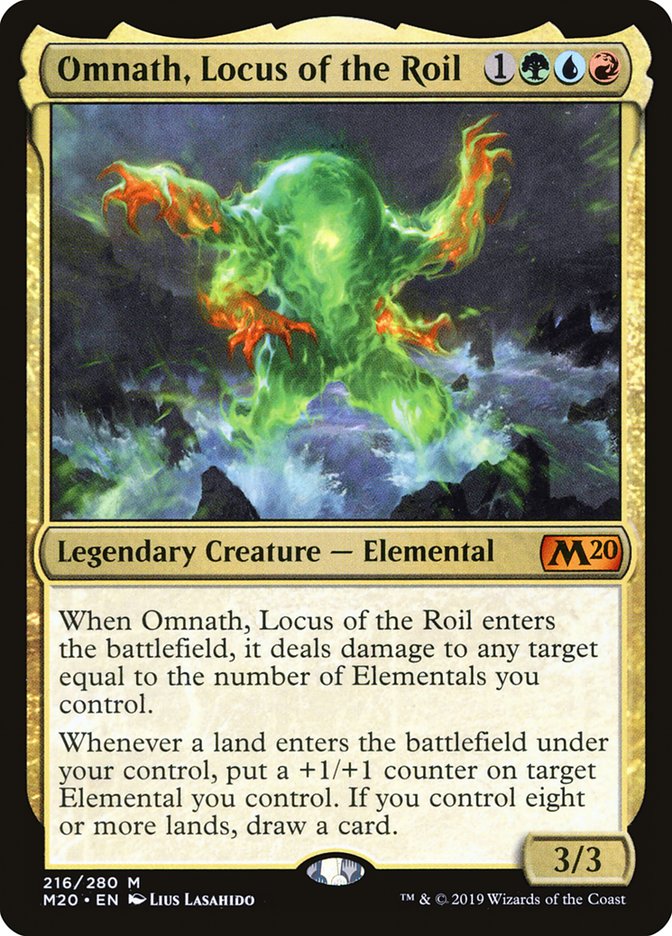 Omnath, Locus of the Roil [Core Set 2020] | Fandemonia Ltd