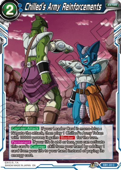 Chilled's Army Reinforcements (EB1-22) [Battle Evolution Booster] | Fandemonia Ltd