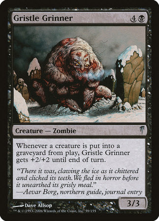 Gristle Grinner [Coldsnap] | Fandemonia Ltd