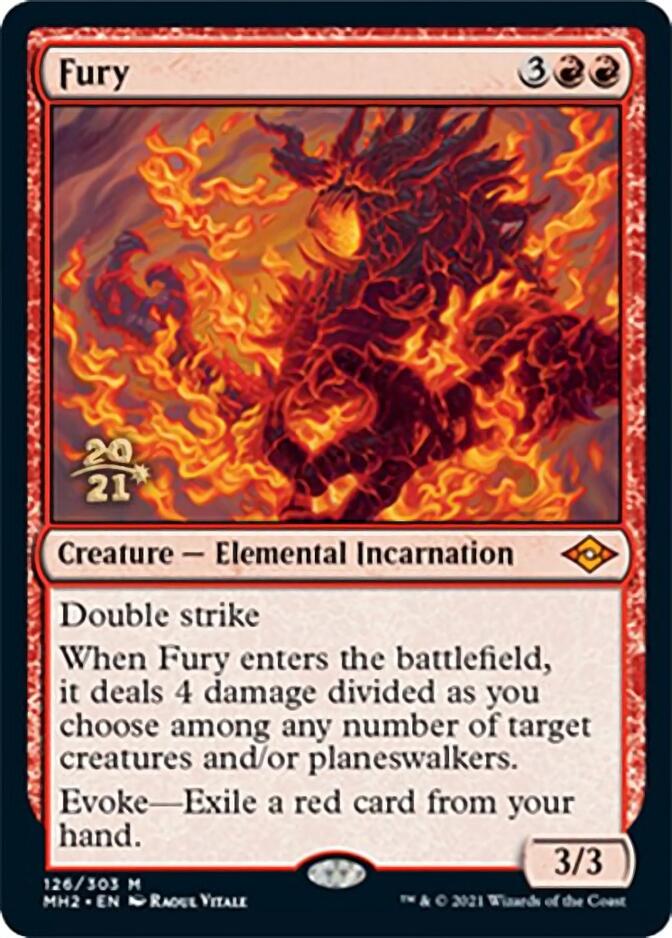 Fury [Modern Horizons 2 Prerelease Promos] | Fandemonia Ltd