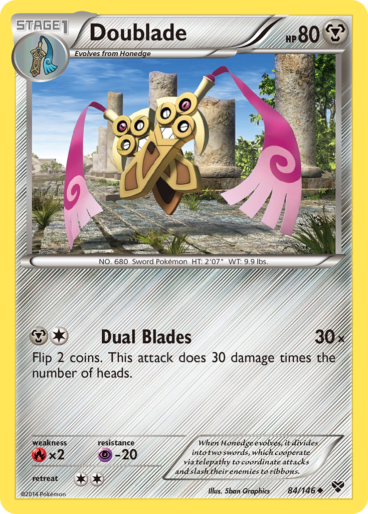 Doublade (84/146) [XY: Base Set] | Fandemonia Ltd