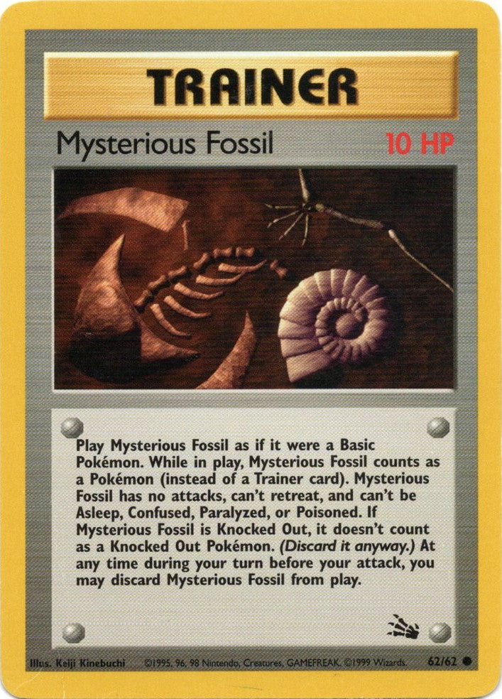 Mysterious Fossil (62/62) [Fossil Unlimited] | Fandemonia Ltd