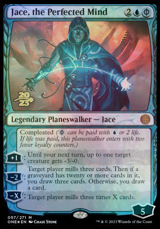 Jace, the Perfected Mind [Phyrexia: All Will Be One Prerelease Promos] | Fandemonia Ltd