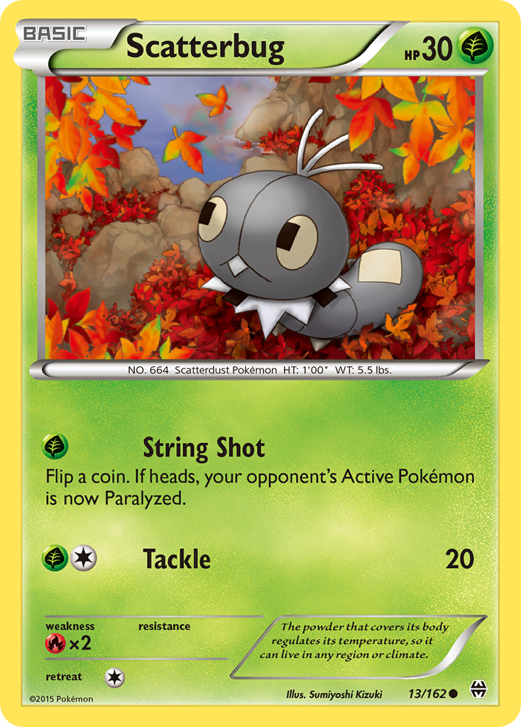 Scatterbug (13/162) [XY: BREAKthrough] | Fandemonia Ltd